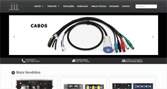Desktop Screenshot of master-ac.com.br