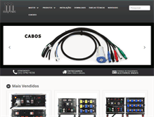 Tablet Screenshot of master-ac.com.br